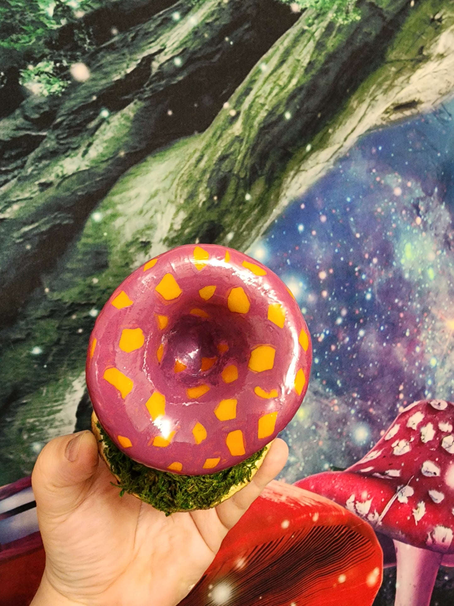 Puffshroom Sculpture