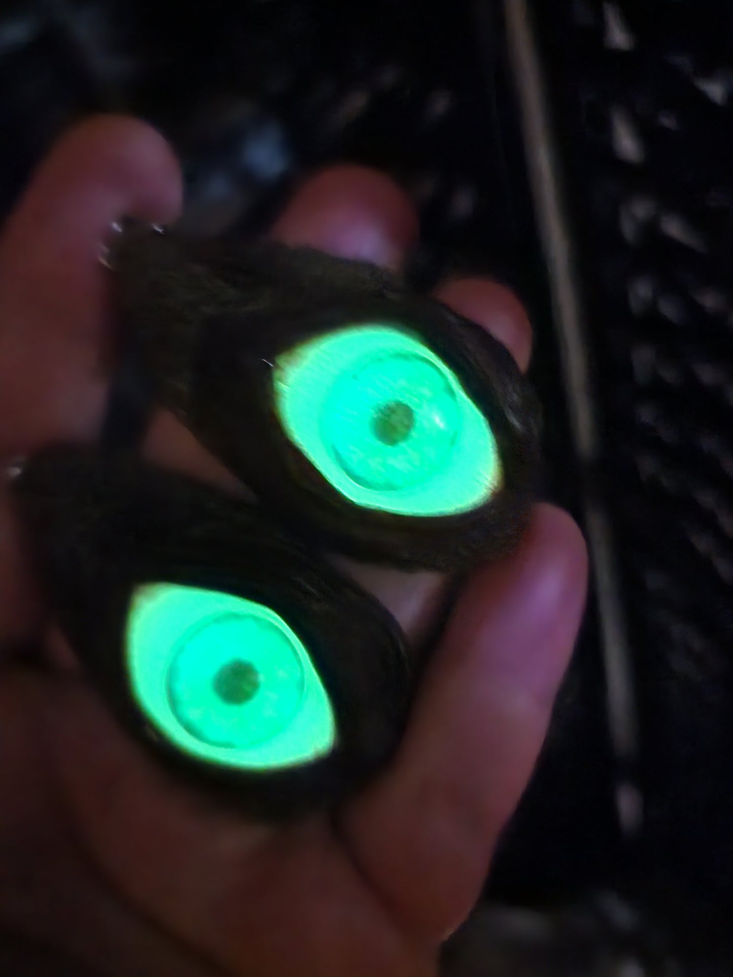 Forest guardian druid eye earrings