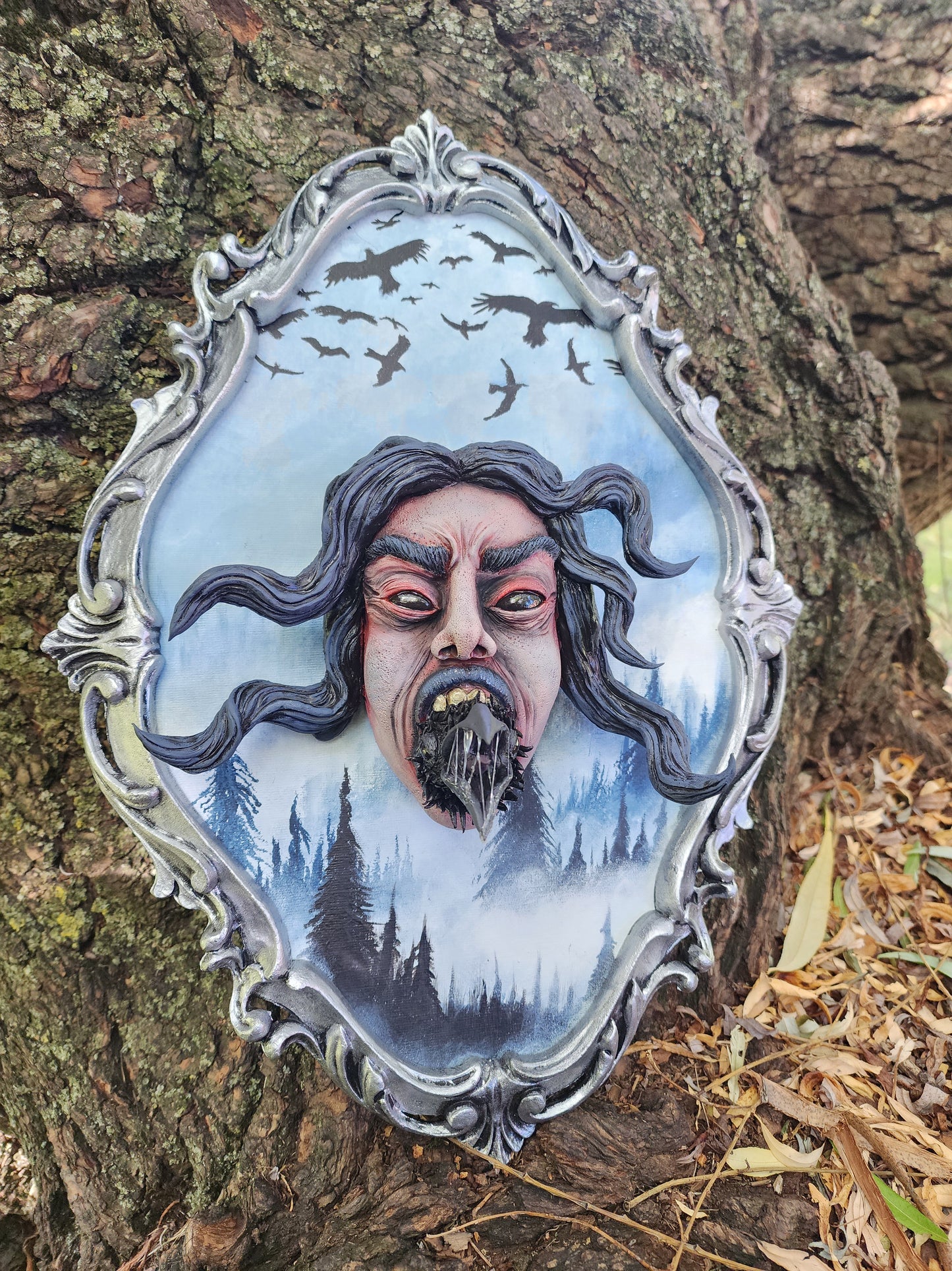 The Morrigan altar piece