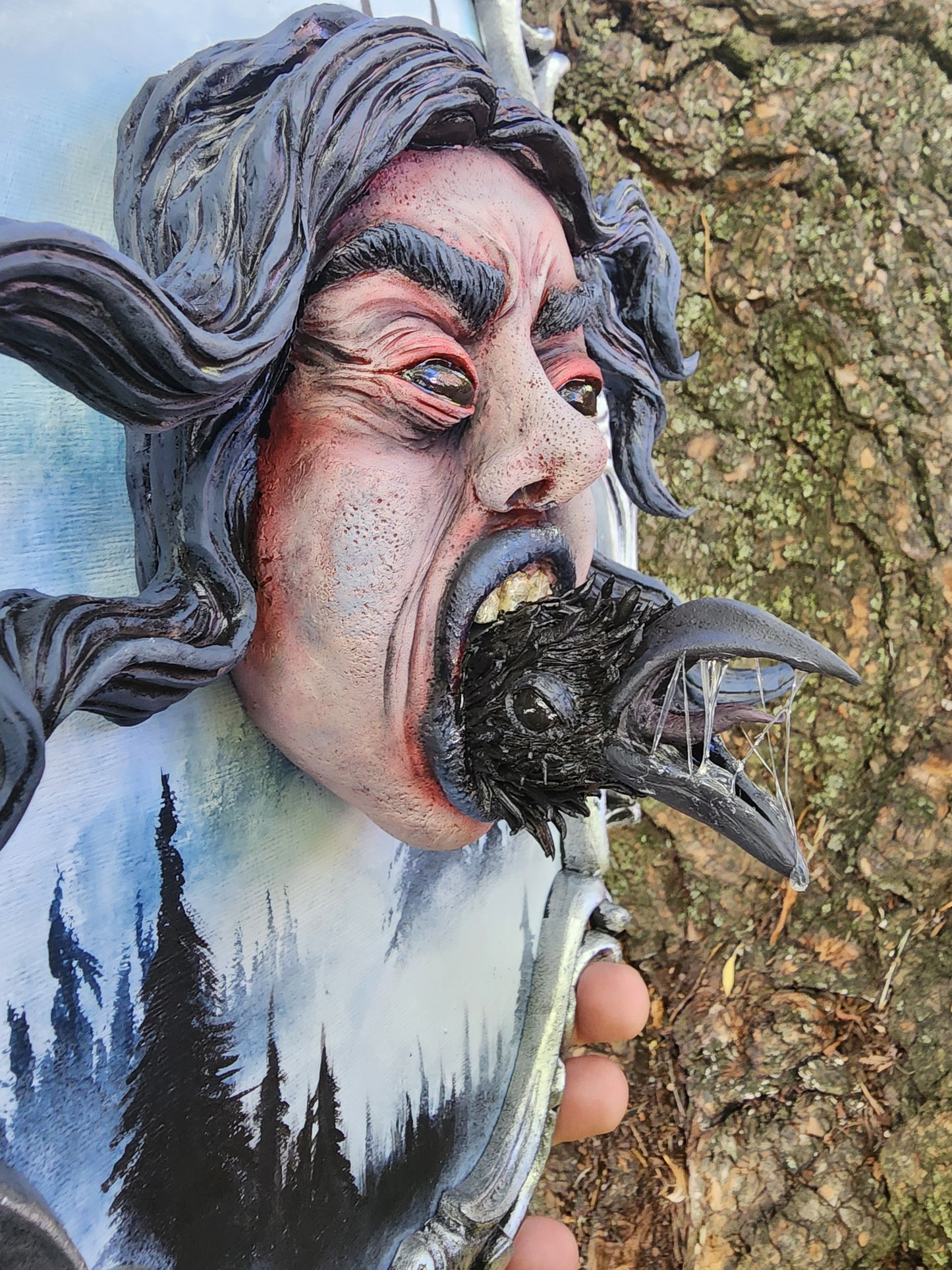 The Morrigan altar piece