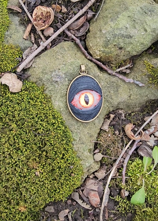 Sauron eye pendant