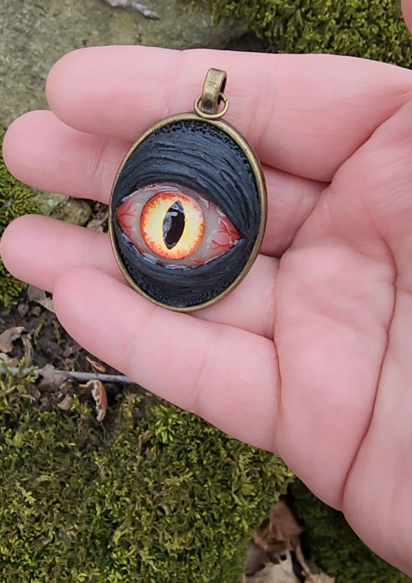 Sauron eye pendant
