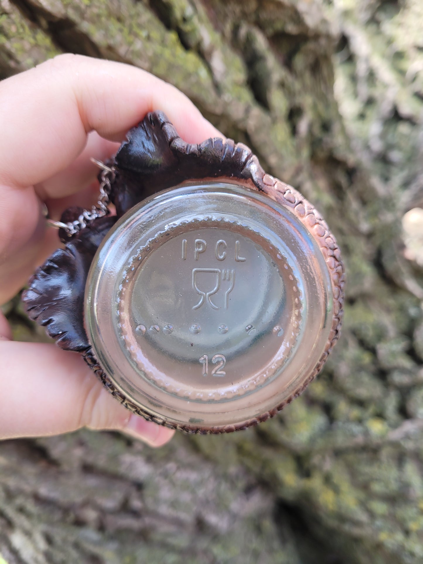 Caonach the moss spirit forest fantasy mushroom stash jar