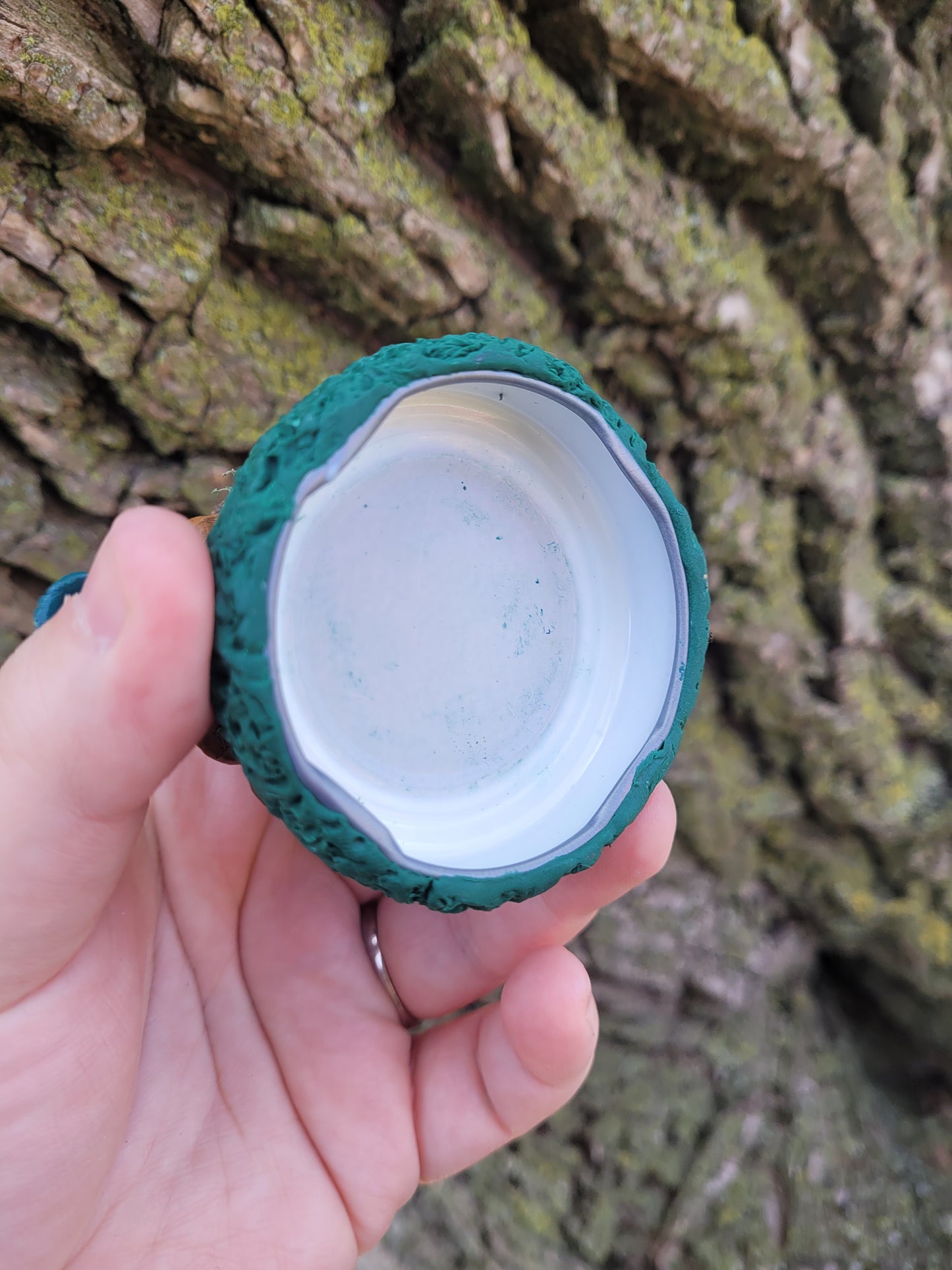 Caonach the moss spirit forest fantasy mushroom stash jar