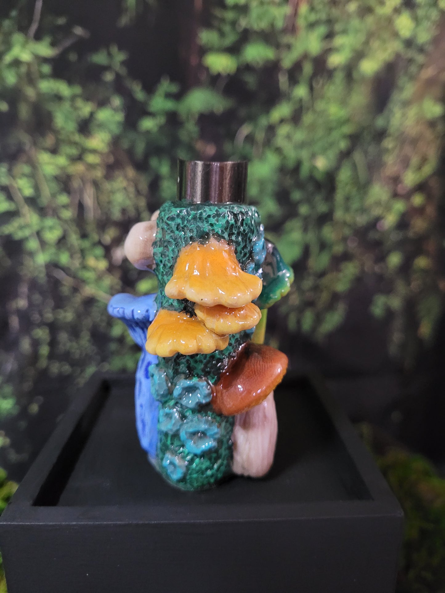 Mushroom forest lighter case