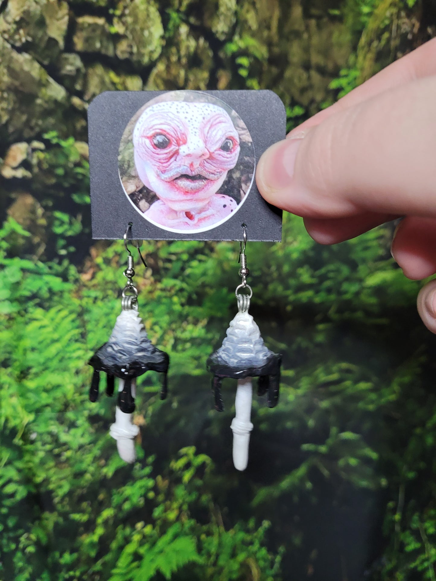 Mushroom Earrings