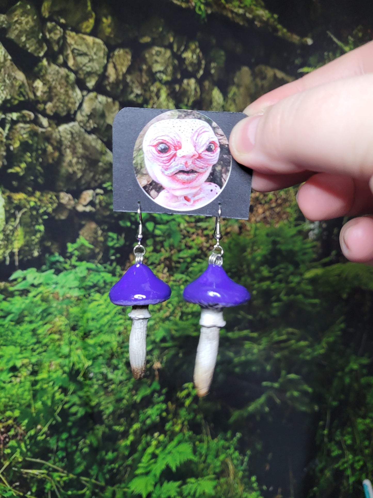 Mushroom Earrings